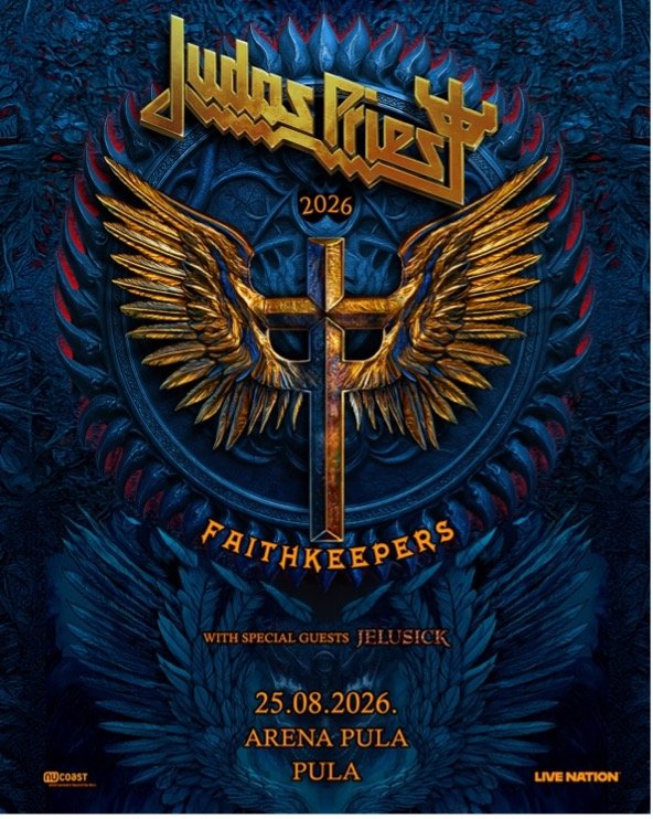 Only 7 days until the Judas Priest metal spectacle in Pula, with Jelusick opening the evening